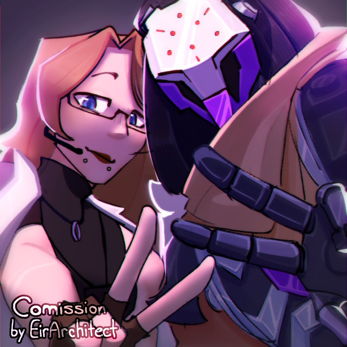 eirarchitect's tweet photo. The finished comm! Drawn for @grasscrestsev 💜
ft. #ramattra https://t.co/qdFVrRCv7K