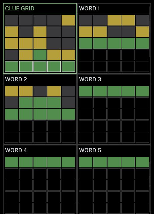 tailsteak's tweet photo. nerdlegame 1598 3/6
Dungleon 1581 3/6💠
Squardle 1583 6 Guesses Remaining
Referdle 1288 9/25 https://t.co/IgiJ88KSyM