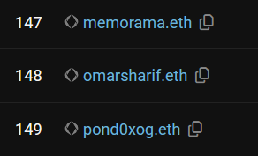 GuillermoDiazGr's tweet photo. 10 days ago I was the #143 ethereum:0xb9f599ce614feb2e1bbe58f180f370d05b39344e holder.

Today I'm #147.

That means at least 4 wallets moved ahead of me by buying more, accumulating harder, or entering the leaderboard.

But wait... I was told ethereum:0xb9f599ce614feb2e1bbe58f180f370d05b39344e and Pond0x have "0 volume." 🤡

Funny how the "dead project" keeps attracting buyers while the FUDders keep attracting likes.

The blockchain doesn't care about feelings.
The holder rankings don't care about narratives.
And wallets don't move up the leaderboard with imaginary volume.
Someone is buying.
Someone is accumulating.

And it sure isn't the people posting "it's over" for the 847th time.