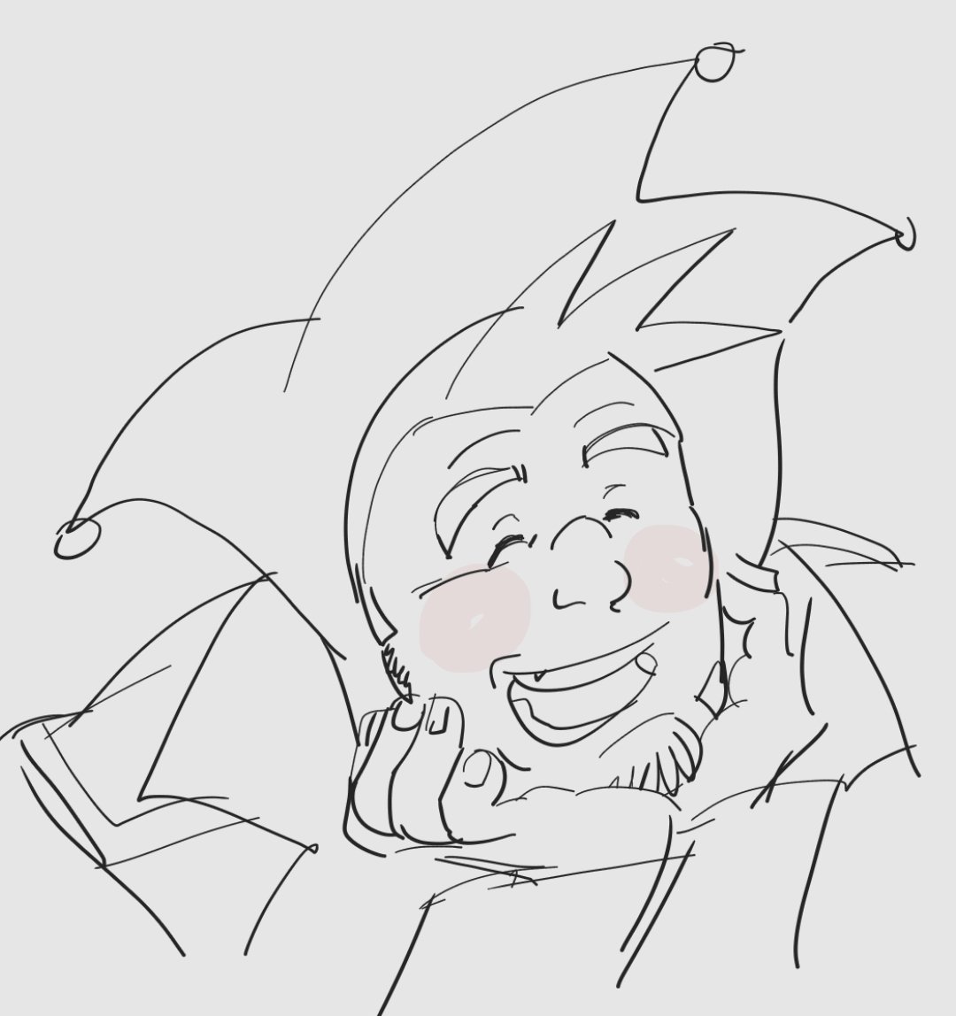 gumsheap's tweet photo. i LOVE this guy sorry 4 no new art im in Class https://t.co/nU0I2vJns3