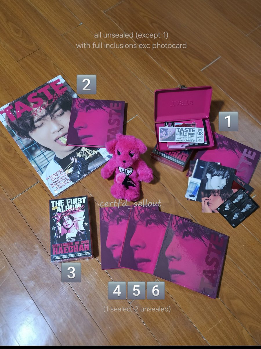 certfd_sellout's tweet photo. ☀️ HAECHAN BDAY GIVEAWAY
&amp; ALBUM SUPER SALE 🌻

GA: 6 winners (see 1st photo for ℹ️);
just post a bday greeting for Haechie, reply to this post with an ss

SALE: sealed Taste album = 66+26 (₱92);
pls dm to inquire

*all above exc of lsf, meetups possible
wts ph nct 127 nct dream https://t.co/60oPjBmxCN