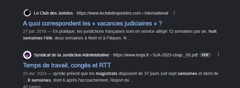 elec781's tweet photo. @DubreuilhMarcel 8 semaines de congés quand même https://t.co/RaugwlEDQE