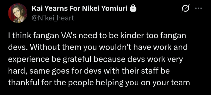 tvy0m1's tweet photo. I think some of fangantwt needs to hear this https://t.co/HLrHVPKdpF