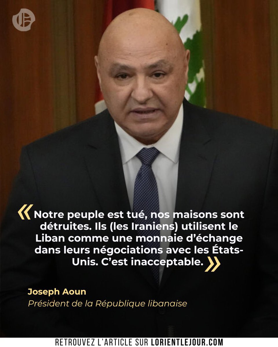 hpmkaram's tweet photo. HISTORIQUE ! Les président et premier ministre libanais ont expliqué clairement aujourd’hui à l’Iran quelle est la puissance occupante du Liban, qu’elle doit arrêter ses ingérences, que le Hezbollah ne représente pas le peuple libanais mais une milice illégale aux ordres d’un pays étranger, et que l’avenir du Liban est dans la paix avec TOUS ses voisins.