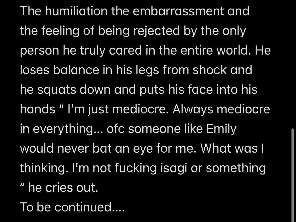 halloweenagi's tweet photo. ao3: #tabily #angst #slowburn #bllk #soccermates #geniusandmediocre #karasutabito #emilyitoshi #drama #romance #pain #ai #karasu/emily https://t.co/MkTduWg7qL
