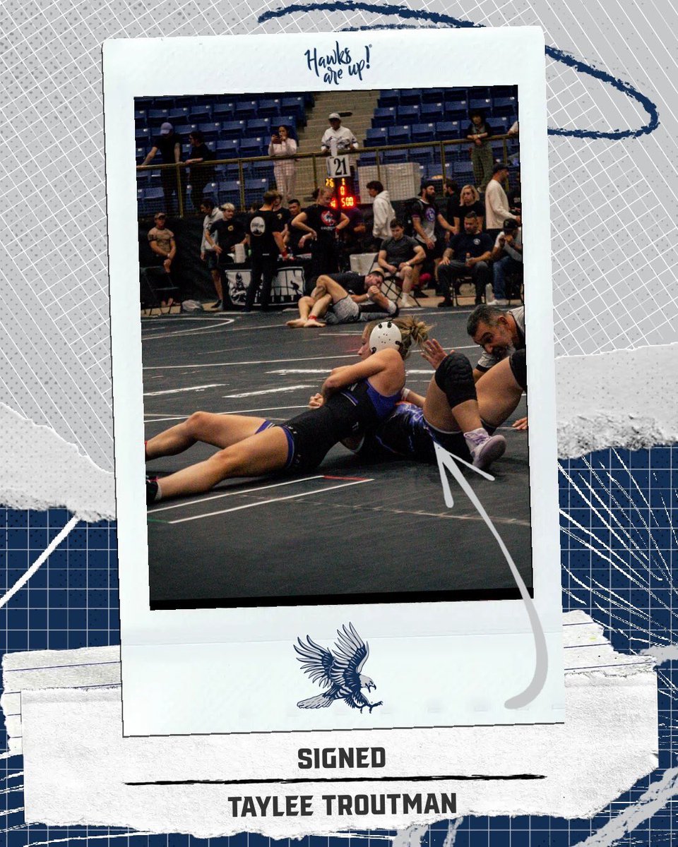 bluehawkwwrest's tweet photo. Let’s welcome Taylee Troutman to the team. Taylee graduated from Skyview High School in Montana, following her dad’s footsteps coming to DSU. We are excited to have her apart of the Blue Hawk family!! 🦅 #HawksAreUp https://t.co/uCHTu19ohi