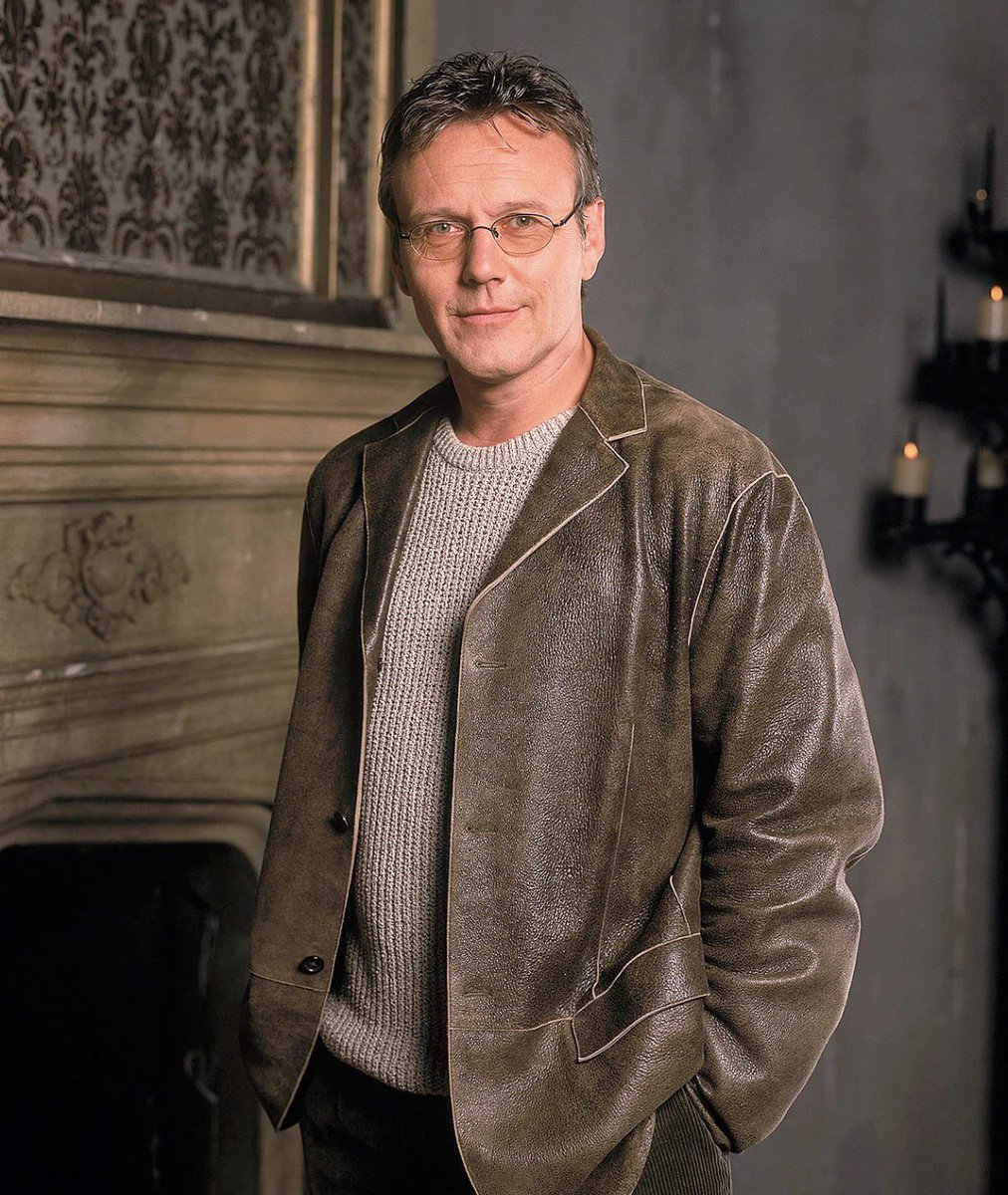 deliberateact's tweet photo. Anthony Head has passed away and I’m so sad. He was Giles. A pillar of my childhood and teenage years. Giles with his glasses cleaning and tea and misspent youth sacrificing people for Eyghon. RIP Anthony. https://t.co/pTsf9x3tMd