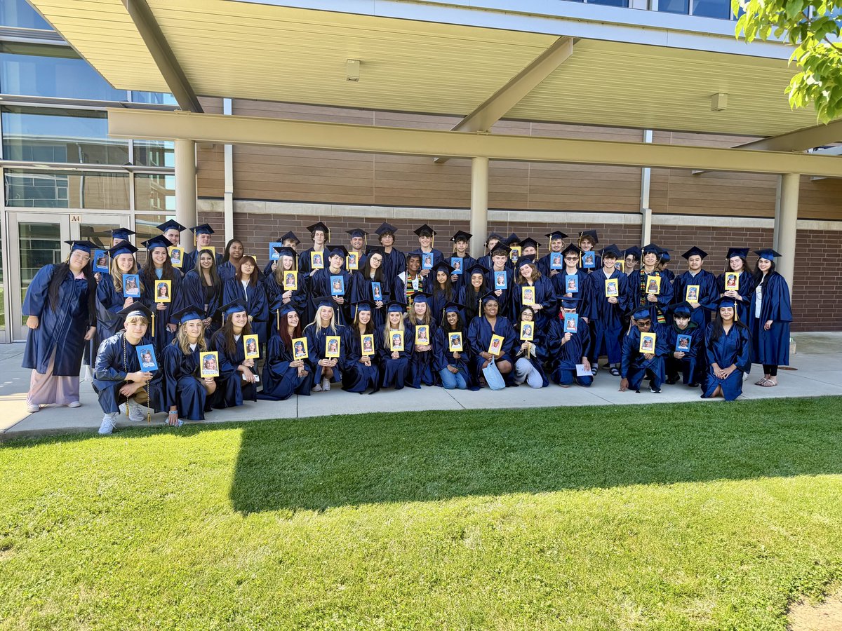 CaleyUMASD's tweet photo. 🎓Having our Upper Merion graduates come back to visit where their education began is always a special day for us! We wish you all the very best of luck and know you will do amazing things! 💙💛 https://t.co/OqSt6ro2X1