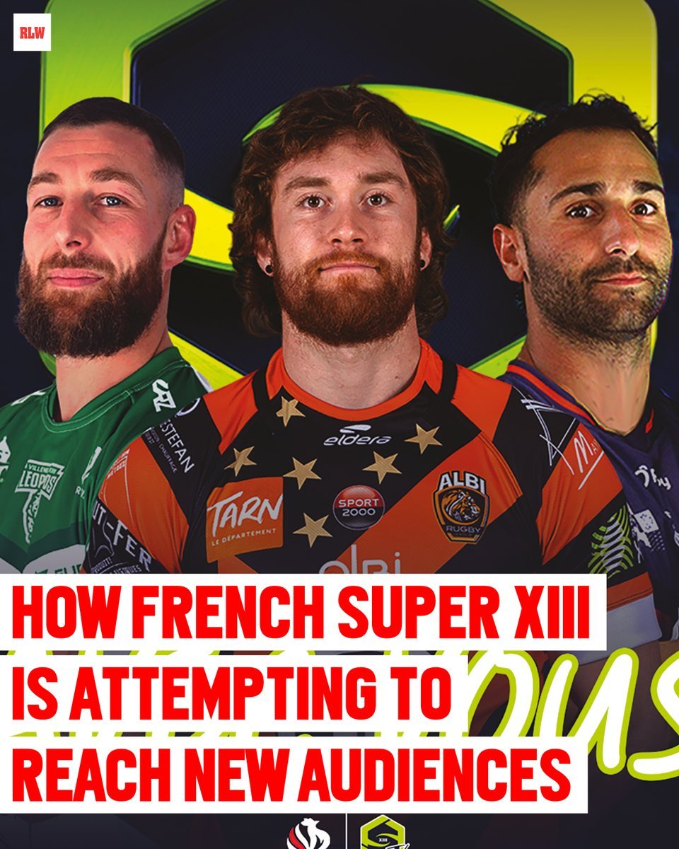 rlworld's tweet photo. 🇫🇷 Ahead of tomorrow's Super XIII final, we look at how the French league is dragging itself into a new era.

🔗 https://t.co/1pxnNtk7rw https://t.co/sW266RsXVZ