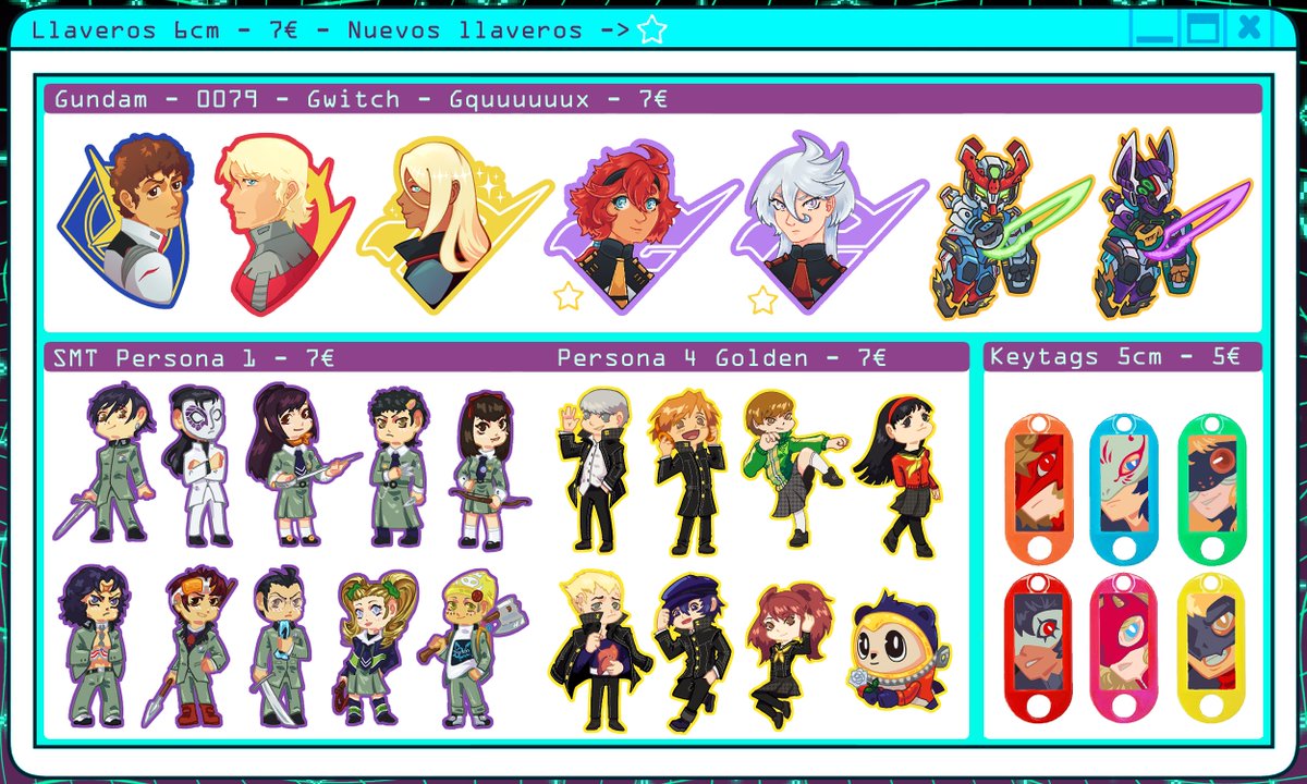 JupiterRinn's tweet photo. Mi catálogo para Mangafest Sevilla Summer el 20 y 21 de Junio

Podréis encontarme en la mesa A34, reservas al MD!

Me estará ayudando mi pana @Yummy_Lammy, id a echarle un ojo a su merch y no dudéis en reservarle cosas https://t.co/3sX0buXx9P