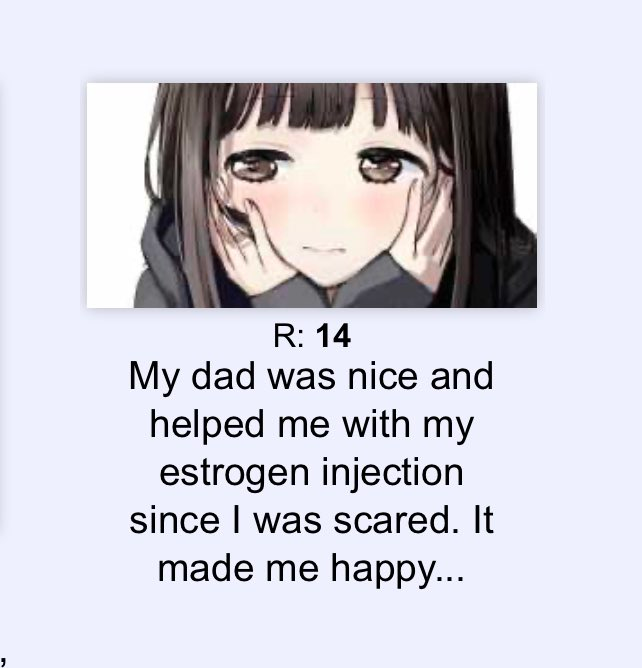 ellagoer_t4t's tweet photo. i did a 50% larger hrt dose shot than usual. i want to feel alive. i want to feel everything. i want to arch my b- https://t.co/snZUhh0inK