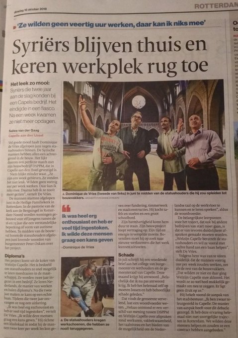 ovcned's tweet photo. Het kabinet wil in de komende vier jaar 75.000 statushouders aan het werk helpen. Dat schrijft minister Aartsen van Werk en Participatie 

MAAR;
Ze willen niet werken
 Ze willen niet meedoen
 Ze willen niet aanpassen
  ZE WILLEN PROFITEREN
  Stuur dat luie volk terug. ALLEMAAL https://t.co/ETI2J8JSMQ