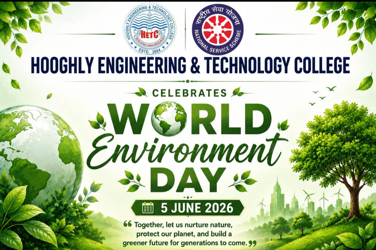 nsshetc's tweet photo. #HETC observed #WorldEnvironmentDay with Tree Sapling Distribution &amp; Plantation Drive organized by #NSS Unit. 🌱

Over 170 saplings were distributed to encourage environmental awareness and sustainable practices.

#GoGreen #Sustainability #YouthInAction

@_NSSIndia @rdnss_kolkata https://t.co/lasjdE2AH5