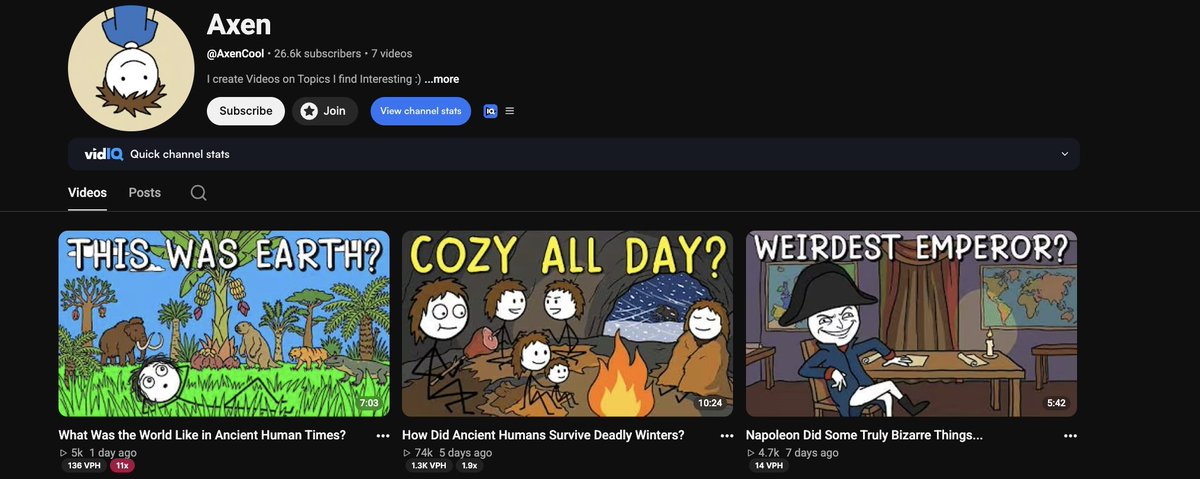 facelessdevon's tweet photo. New channel starts 1 month ago and does $15.8k/month 🤯 https://t.co/ssmAtKtAGR