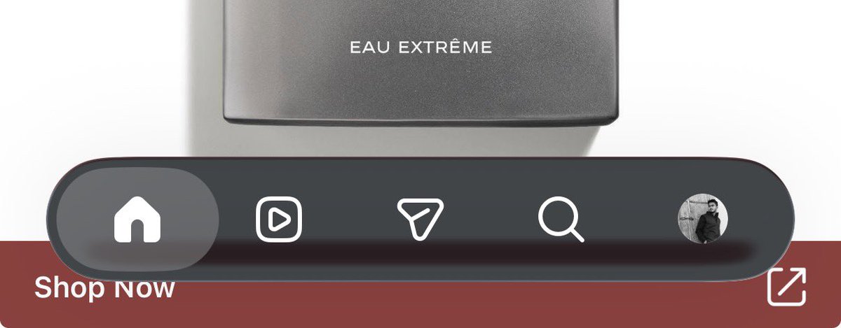 TakmanTechnical's tweet photo. Instagram new Liquid Glass UI Update is smoking my iPhone 17 Pro battery like hell!!! 💀 https://t.co/pGyjs59Cfj