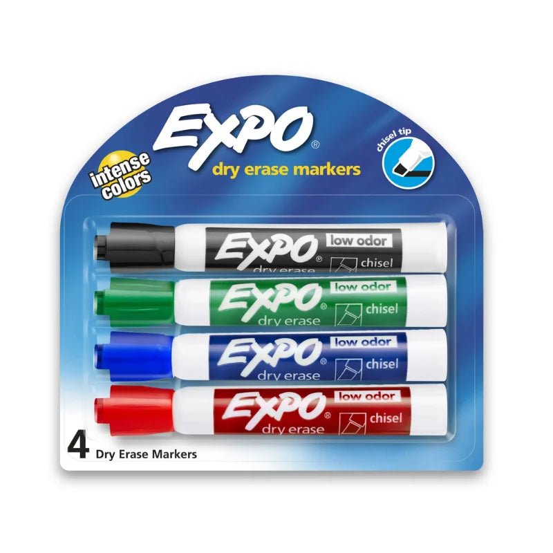 OfficemateRD's tweet photo. Compra 👉 Marcadores para Pizarra Expo - Punta Cincel - 4 Colores en @OfficemateRD 

📦 Entrega rápida en SD.
🛒 Cómpralo aquí 👉 https://t.co/QBUiEzvI90

#Officemate #MobiliarioOficina #SillaErgonomica #MaterialesOficina #Oficina https://t.co/QVR2Tjw9br
