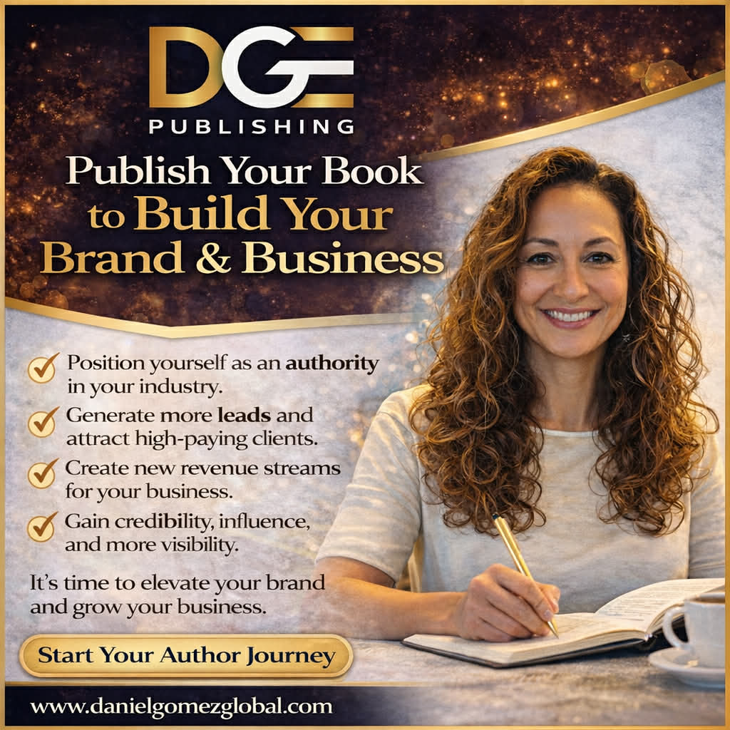 DanielInspires's tweet photo. Write once. Lead longer

-DGE Book Publishing 📚

https://t.co/4xfi9tnpTm

#DGEPublishing #author
#DGEBookPublishing #Bestsellingbook #bestseller #bestsellingauthor https://t.co/aoUhJrKByl