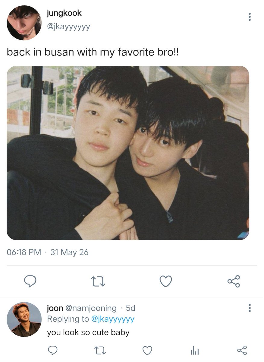 darlingjms's tweet photo. #vminau where tae is intrigued by jk's childhood friend jm https://t.co/lOlWXfz7t8