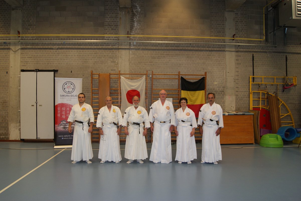 KyoshiSimon's tweet photo. Premier séminaire belge de Iaijutsu Toyama Ryū Morinaga Ha !
L'école de sabre enseignée aux officiers de l'armée impériale japonaise.
Notre dojo organisera à nouveau un stage européen cette année.
Sakura Dojo - Huy
Cours les jeudis de 18h00 à 19h30
https://t.co/dK7awLsJWM https://t.co/8locPUZztT