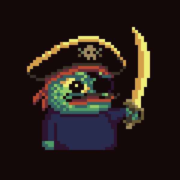 uwucreamy's tweet photo. yo ho yo ho a pepirate's life for me 🐸🏴‍☠️ @basepaint_xyz https://t.co/xvffiFBJqQ