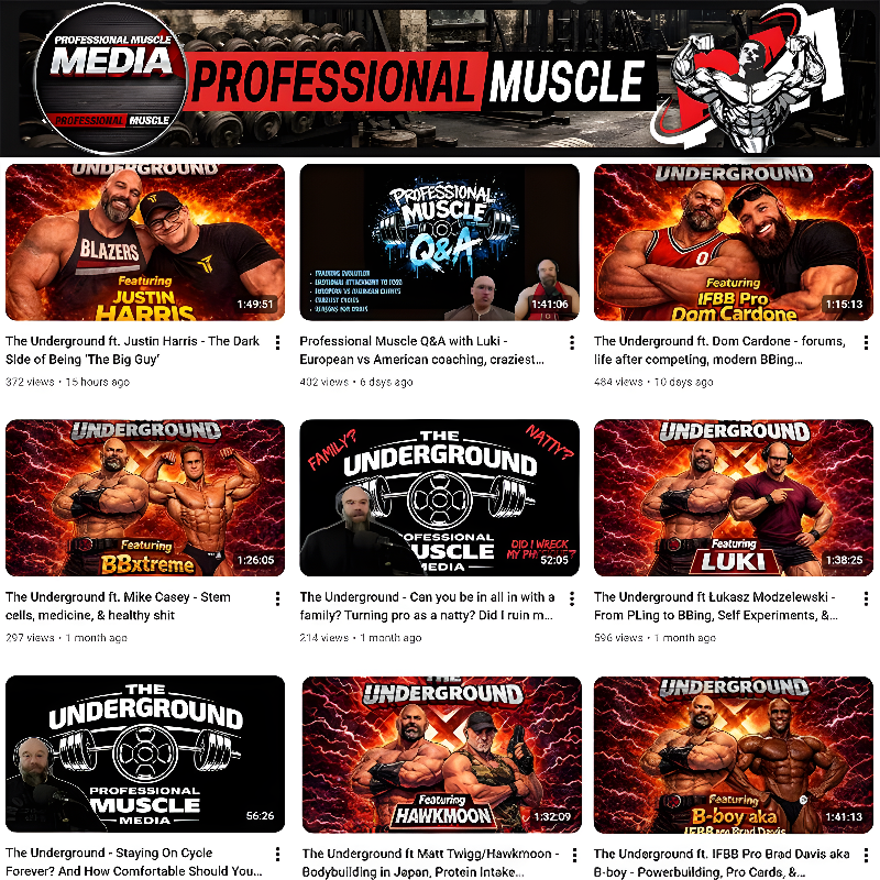 ProMuscleBB's tweet photo. Check out ProfessionalMuscle Media ~ Uncensored Hardcore Discussion💪😎
https://t.co/I5TLSb65zY
https://t.co/8k1Keb7qmv
$50 orders receive VIP access! Your chance at $1000s in Prizes! https://t.co/nv624aCDhy
