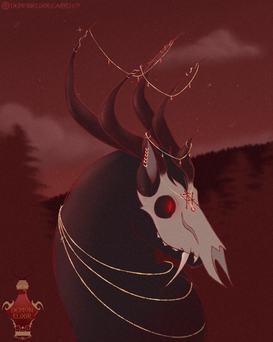 Demon_Elixir's tweet photo. Adorned with little gems and gold https://t.co/mq3Ca7u8z8