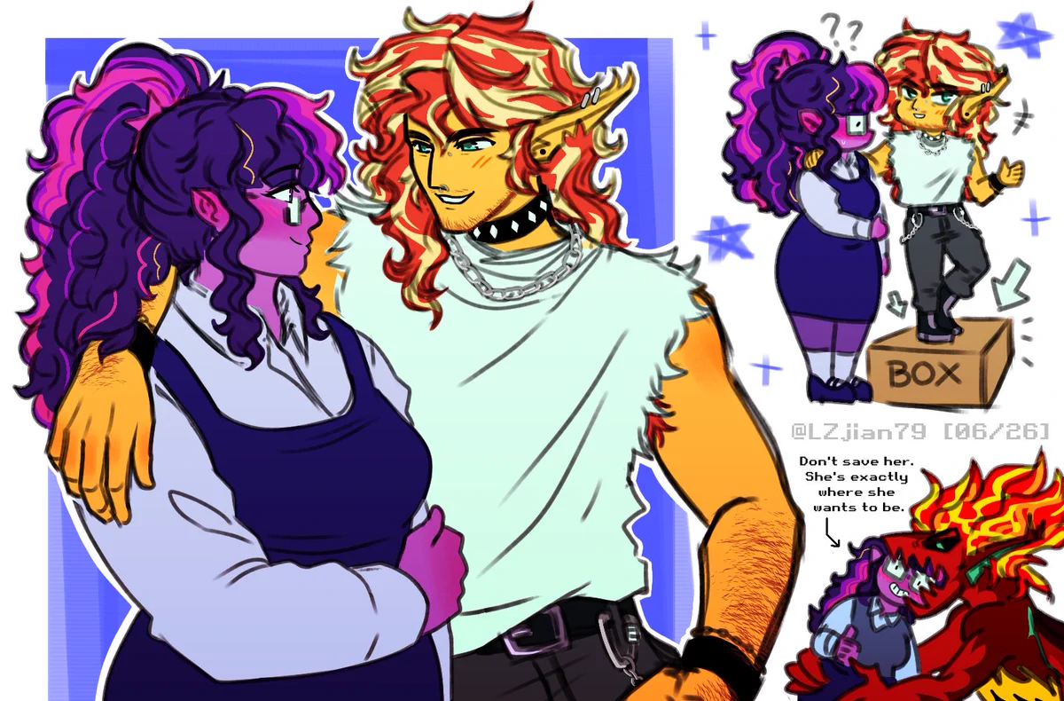 🪶✨ LZ - The wandering sapphic artist (Comms Open) on X: 
