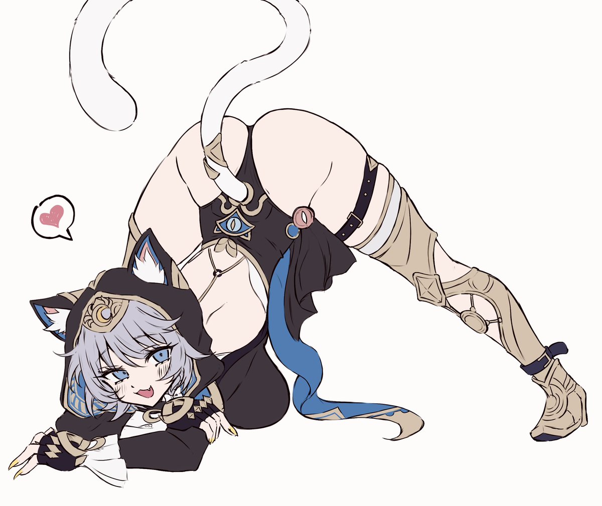 usagi_minku's tweet photo. 😼 https://t.co/0FxZdP2lML