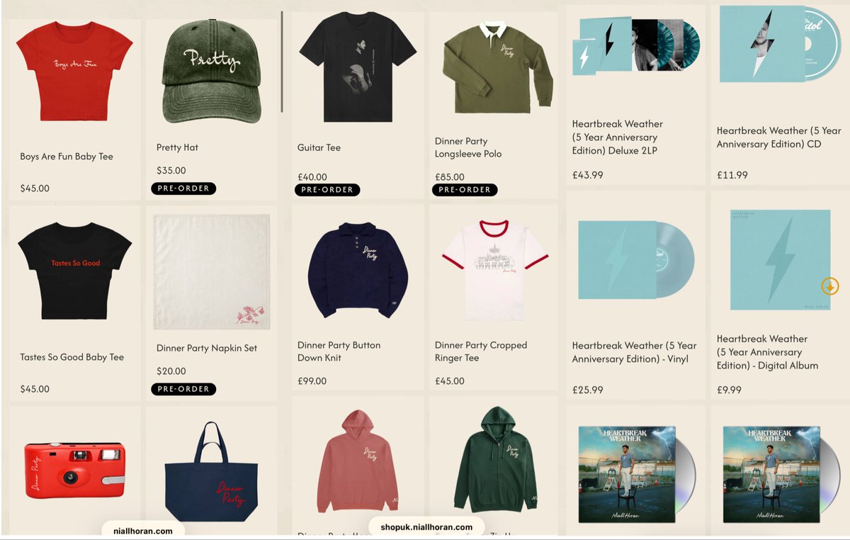 sunflwrs91_'s tweet photo. niall merch giveaway to celebrate the release of dinner party! 🎊 just rt to enter and reply with your current favourite song from the album (if you want to!) it’s international and ends 22nd june :)) <33 https://t.co/AZPPkNuuFP