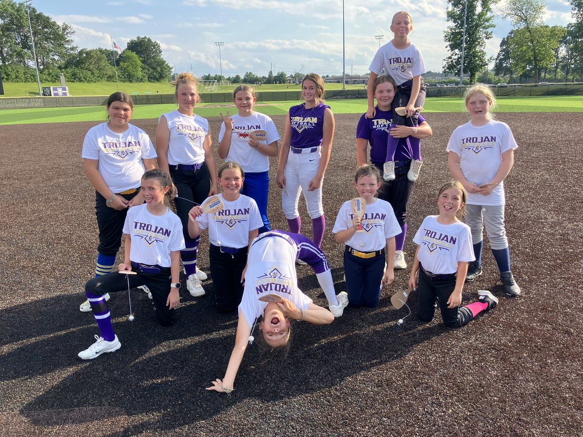 TBHSSoftball's tweet photo. Our final day at youth camp is game day.  From each team we select an “Most Valuable Person” not player!  Which means there is more to the selection than just skills! https://t.co/Ss3iFI5A63