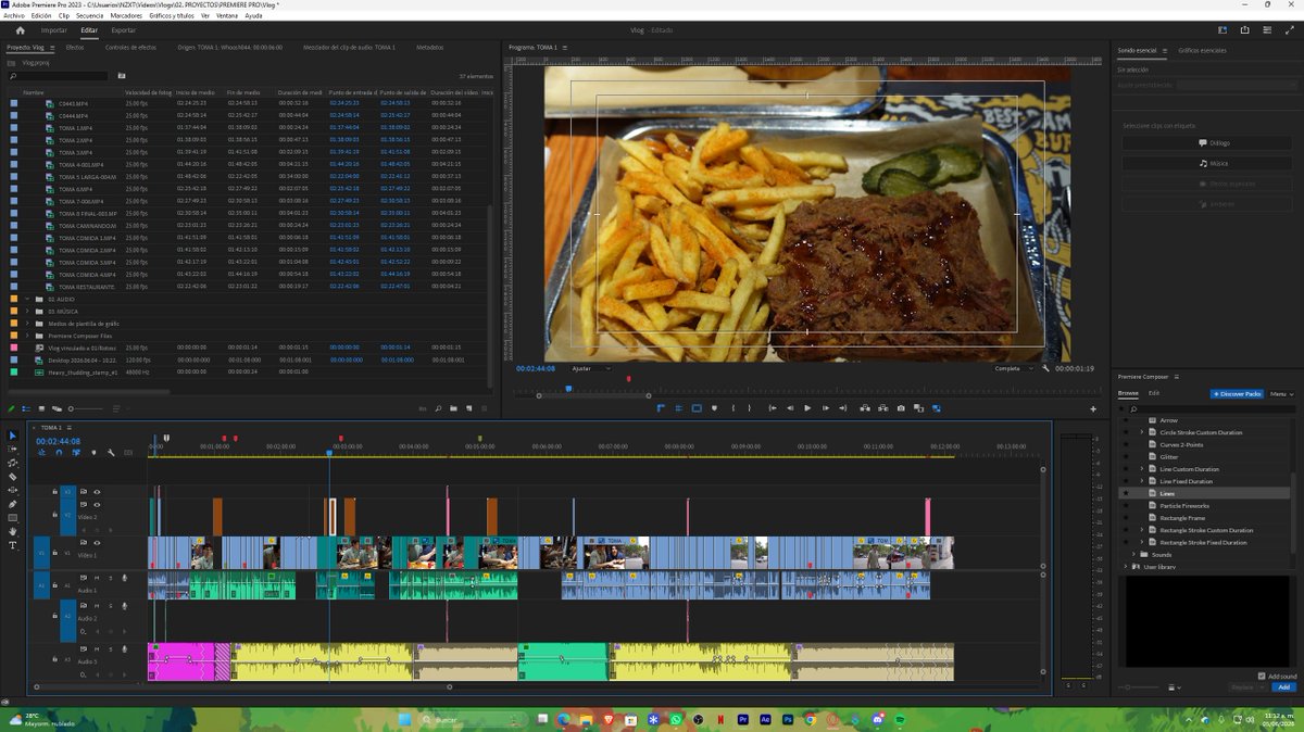 RiveCross's tweet photo. Amo mi trabajo, hasta que debo editar algo con comida y no puedo comerloooooo https://t.co/jHTYrWP2f9