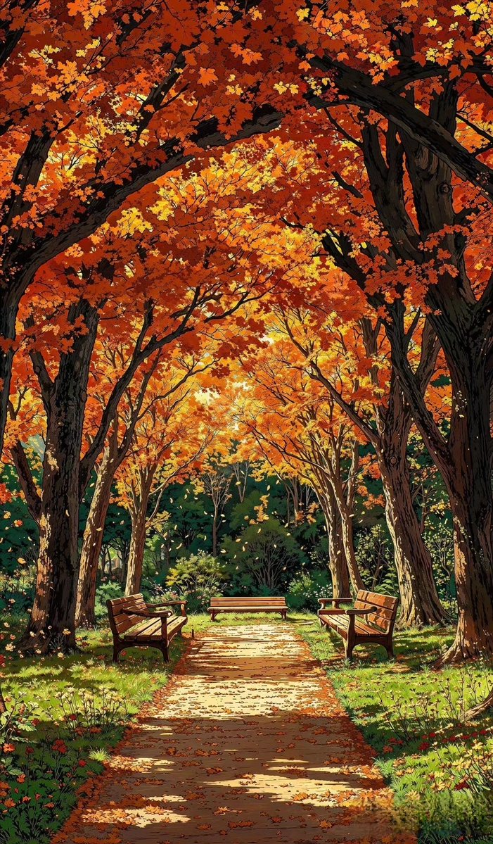nehgirl's tweet photo. Chilly autumn breeze brings cozy vibes—warm latte in hand, crunchy leaves underfoot, the perfect way to unwind after a long day! https://t.co/r5kP8NXqUx