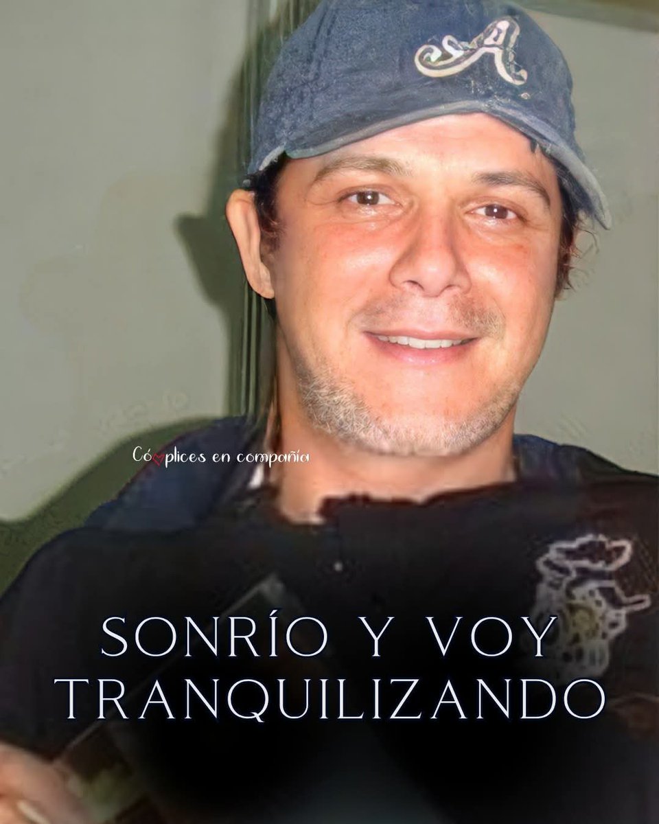 complicesdeASZ's tweet photo. Sonrío y voy tranquilizando ...
@AlejandroSanz

 #AlejandroSanz https://t.co/gYuRFLHQOO
