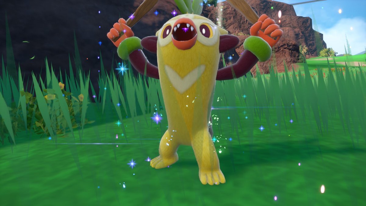 Airnes57's tweet photo. Ouistempo shiny qui se montre en 2344 rencontres environ. Avec le sandwich brillance. Il évoluera en badabouin. Joli et le vrai batteur arrive bientôt. https://t.co/L6zX0yZD0p
