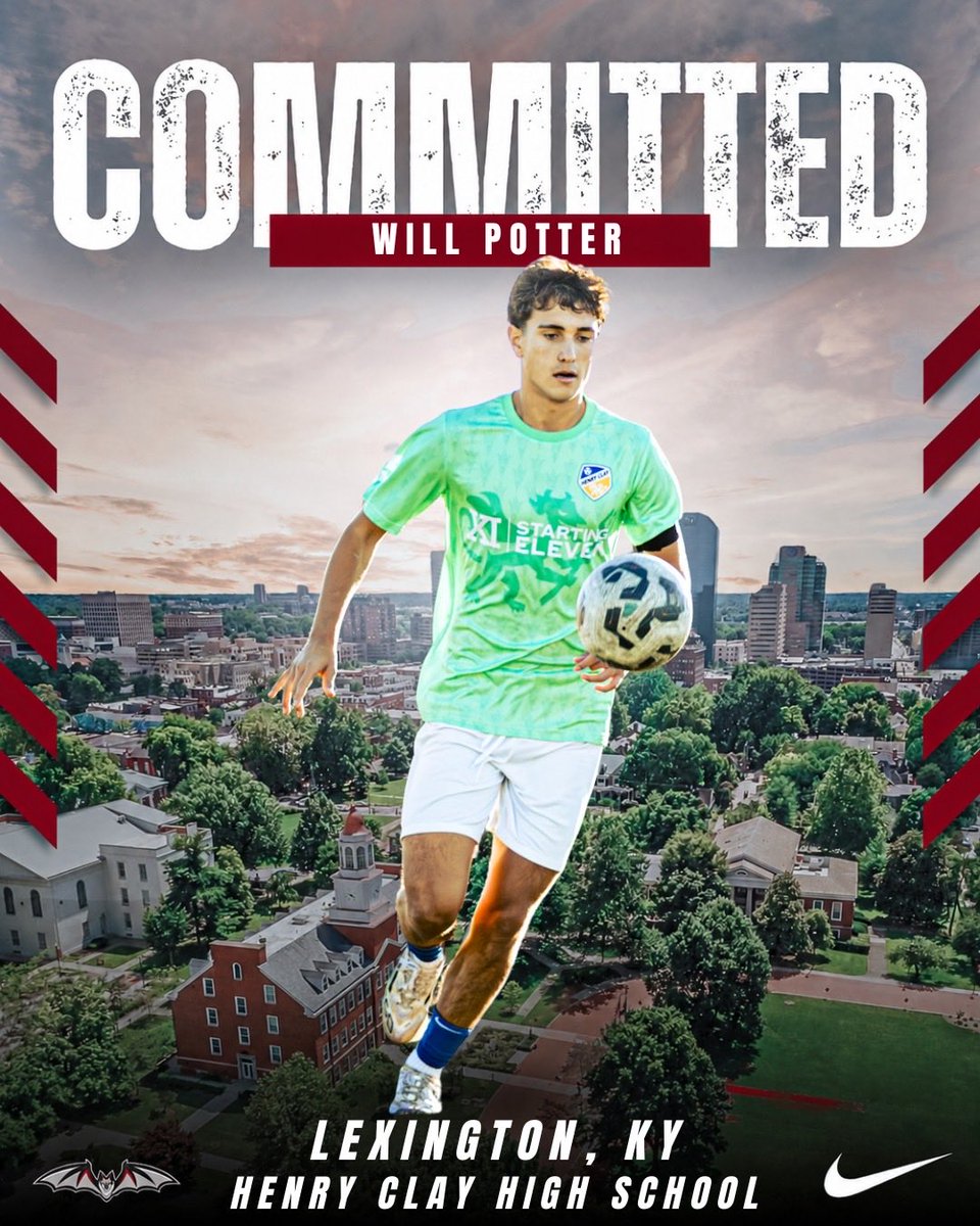 TransyMSoccer's tweet photo. We’re proud to officially welcome our new players to the program starting with Will Potter.

The Lexington native will add versatility and help raise the competitive mentality of our squad. 

#LDH #Family 🦇 https://t.co/KfaWcIX4QN
