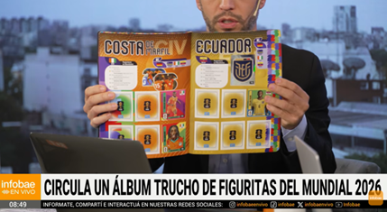 ESETLA's tweet photo. 7️⃣ Estafas en torno al álbum de #Panini

Sitios fraudulentos que imitan al oficial, con precios mucho más bajos que los del mercado o álbumes falsos. Pero también supuestas promociones y preventas que circularon (y circulan) en redes sociales y aplicaciones de mensajería. https://t.co/06BJnXKjKF