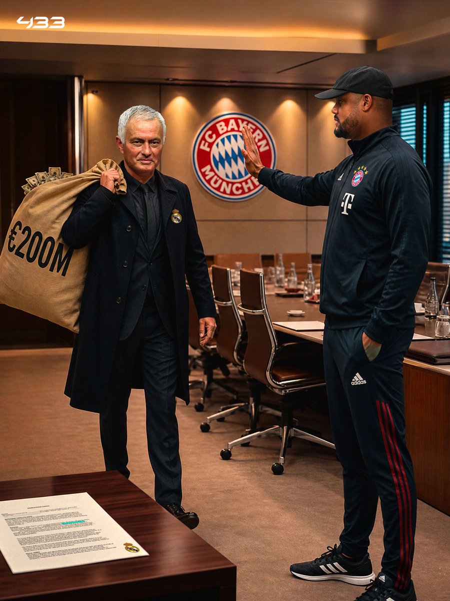 433's tweet photo. 🚨 𝐄𝐗𝐂𝐋𝐔𝐒𝐈𝐕𝐄: Bayern will 𝐍𝐎𝐓 listen to bids for Michael Olise — 𝐍𝐎𝐓 𝐄𝐕𝐄𝐍 𝐅𝐎𝐑 €𝟐𝟎𝟎𝐌. ⛔️❌

The German champions are 𝐃𝐄𝐓𝐄𝐑𝐌𝐈𝐍𝐄𝐃 to keep the French winger at the Allianz Arena. 😤

(@MatteMoretto) https://t.co/mNtdDYYz1g