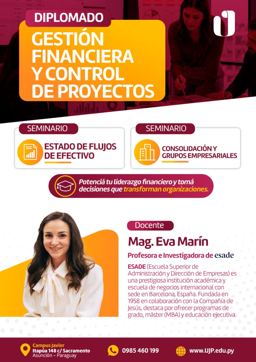 isehfpy's tweet photo. 📊 Impulsá tu visión financiera y empresarial con formación de nivel internacional.

🔗 Más info en: https://t.co/YiGEpvTL0k  
📲 Contactate para realizar tu inscripción al 0985 460 199 / 0982 558 325 https://t.co/Z106GApOvX