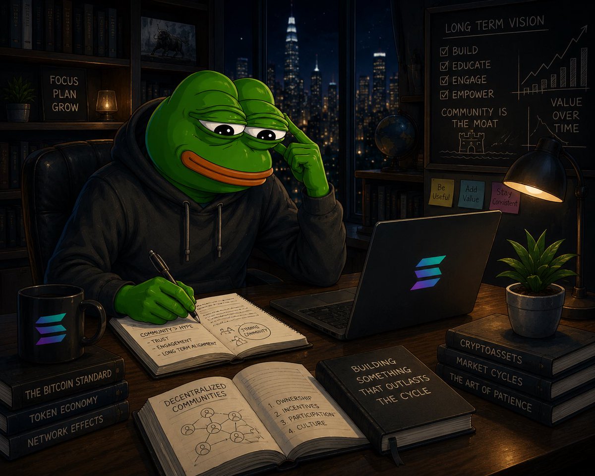 CHR1SS_001's tweet photo. The market is bleeding.

The builders are building.

The communities are watching.

The next winners are being decided right now. https://t.co/E7EtMWWRtC