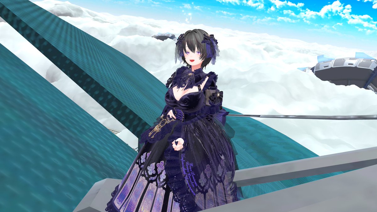 Lico_VR's tweet photo. 素敵なド���スの藤木晃さんです
みかんゼリーさんにバスを運転してもらってドライブです
綺麗な朝焼けでした
みんなで記念撮影をです https://t.co/Du2PW1a6YC