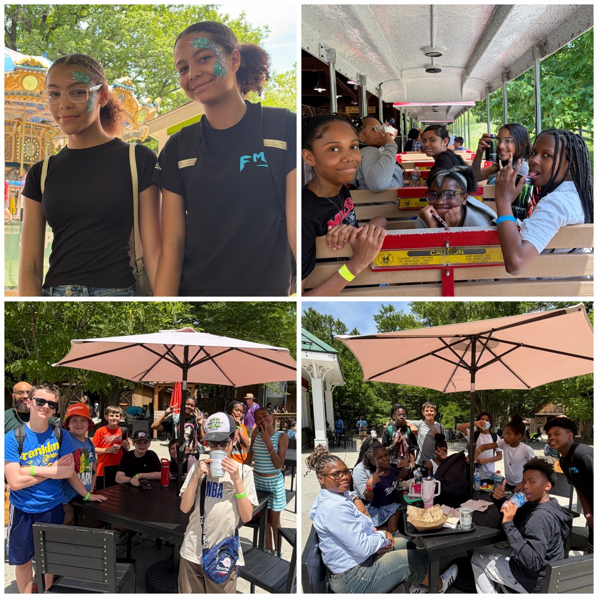 FMS_BCPS's tweet photo. Sixth grade trip to the zoo today was AWESOME! Memories made ✅ animal habitats observed ✅ fun time had by all! ✅ https://t.co/1uIsQXDrDE