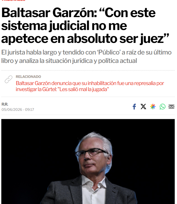 MuyLiberal's tweet photo. Garzón está inhabilitado por prevaricador, así que esto es como si tú dijeras que no te apetece ser astronauta https://t.co/DOBCC3AjoS