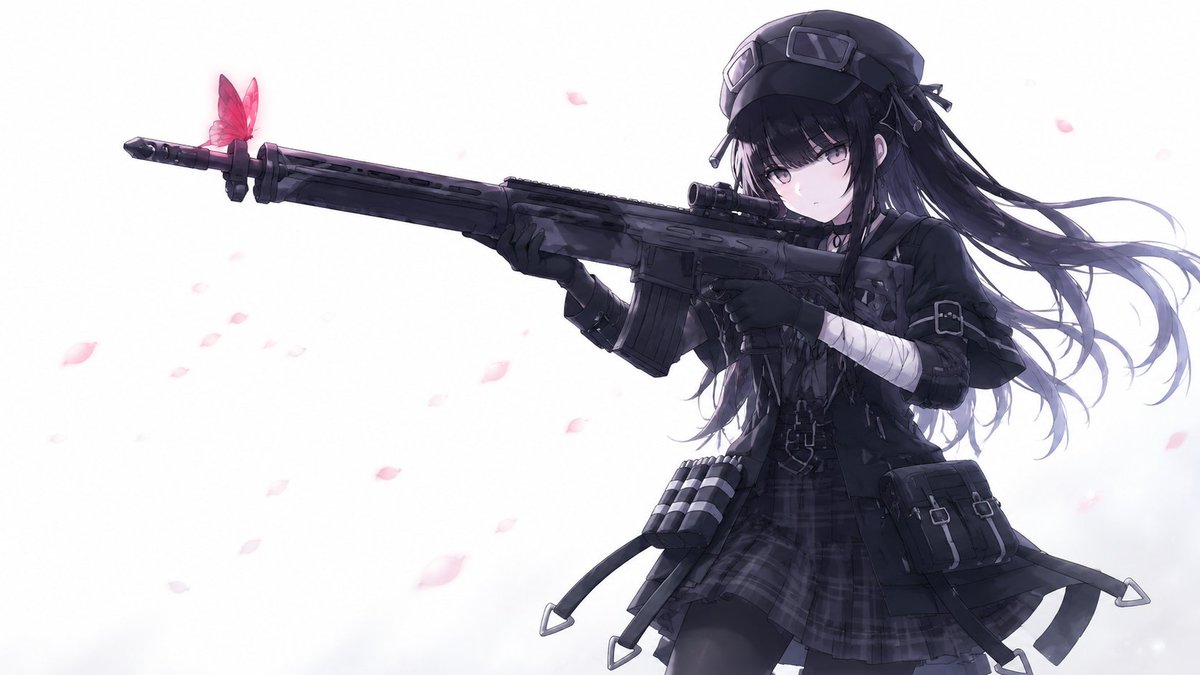 github_Hecate2's tweet photo. This is an interesting failure of AI. Details of most AI works can finally be corrected. But why not this one??
(Don't forget to change the dominant hand to the right hand that holds the rear grip and the trigger.) https://t.co/2WEsE0ZCxE