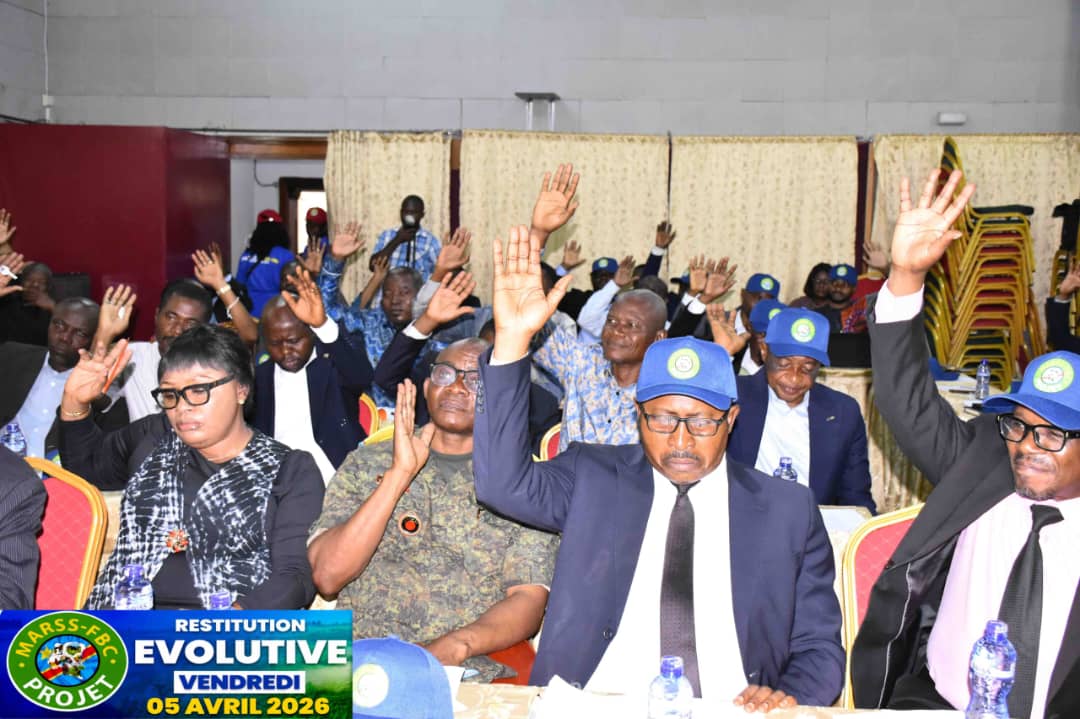 acprdcongo's tweet photo. #RDC : la feuille de route du projet "Matérialisation de la revanche du sol sur le sous-sol" (#MARSS-#FBC) de la République démocratique du Congo (RDC), signée avec l’Association nationale des commerçants de bétail du #Cameroun à N’Gaoundéré, a été présentée vendredi à #Kinshasa lors de la restitution d’une mission effectuée au Cameroun.
"Nous avons procédé à la restitution de la mission effectuée à la mi-mai au Cameroun et présenté la feuille de route du projet Matérialisation de la revanche du sol sur le sous-sol (MARSS-FBC), signée avec l’Association nationale des commerçants de bétail du Cameroun à N’Gaoundéré, au cours de la même mission", a déclaré Jean-Fidèle Boyoo, coordonnateur du projet MARSS-FBC.
Découvrez d’autres informations sur notre site web : https://t.co/tGEWJ2BOoV