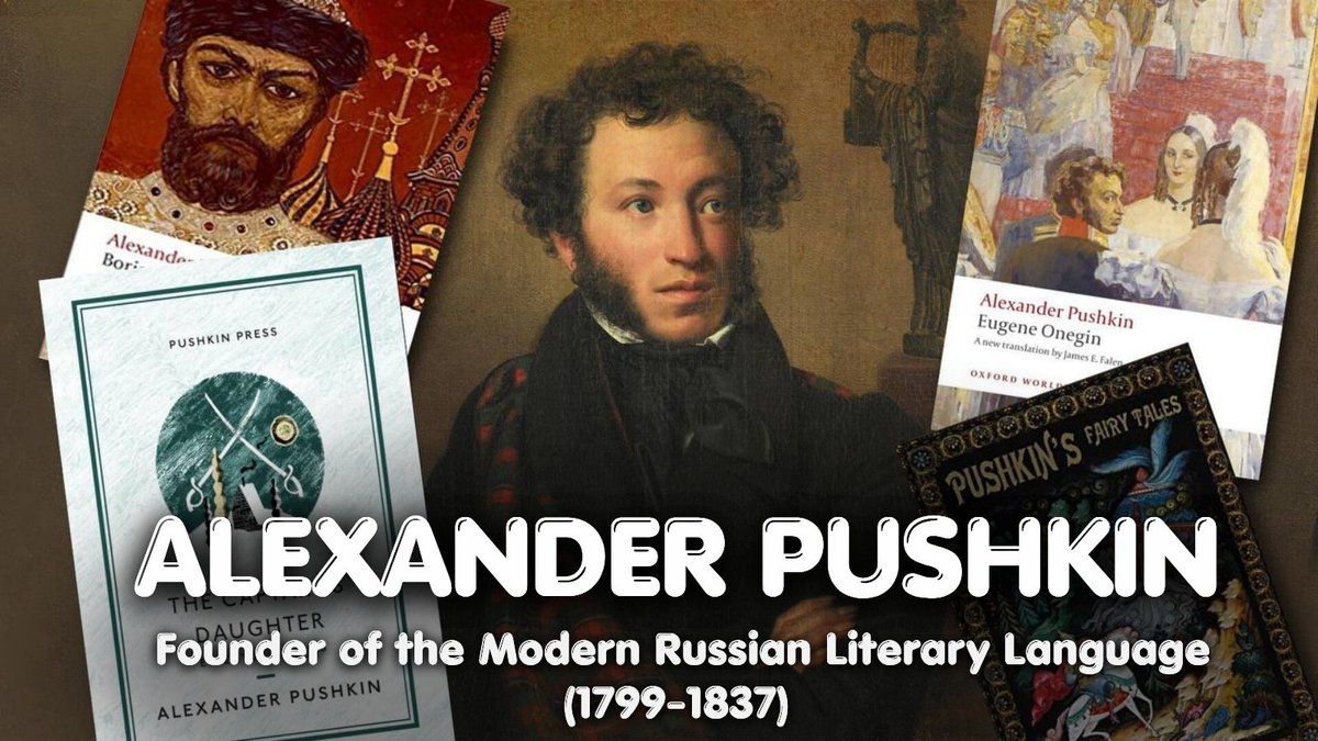 EmbassyofRussia's tweet photo. 🇷🇺 June 6 marks the anniversary of the birth of Alexander Pushkin in 1799 – the brilliant poet, playwright, and novelist widely celebrated as the true founder of the modern Russian literary language. https://t.co/0WONgWCyru