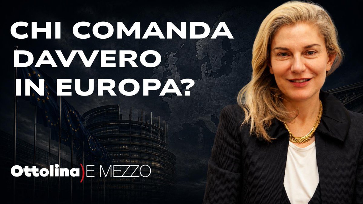 ottolinatv's tweet photo. Ma come funziona davvero la macchina del potere di Bruxelles?

E qual è il destino di quegli individui integri e temerari, di quei pochissimi che fanno parte dell’élite e poi decidono di uscirne per raccontare al mondo i meccanismi più nascosti e imbarazzanti del sistema?

Lo abbiamo chiesto all’ex ambasciatrice a Bruxelles Elena Basile, che, da quando nel 2023 ha rassegnato le dimissioni per incompatibilità tra i suoi principi morali e gli obiettivi della nostra politica estera, ha deciso di dedicare la sua vita alla denuncia del tradimento degli ideali di pace e diplomazia sui quali era nato il progetto europeo dopo la Seconda guerra mondiale.

Come c’era da aspettarsi, da quel momento la Basile è finita nelle liste di proscrizione dei poteri forti italiani e, da quando ha osato dire a Otto e mezzo, davanti a Paolo Mieli, che la sua condanna dei metodi di guerriglia usati da Hamas erano «ragionamenti sottoculturali», non è stata più invitata in televisione.

In questa intervista esclusiva, l’ambasciatrice ci ha spiegato, attraverso gli occhi di chi è stato nelle stanze del potere, come siamo arrivati all’Europa di Macron, Merz e Von der Leyen; attraverso quali strumenti, pressioni e interessi più o meno occulti il sistema della guerra si sia impadronito di Palazzo Berlaymont e come oggi influenzi l’economia, la politica e buona parte del destino del nostro continente.

Ci vediamo qui https://t.co/F1d4dNRzjA

👉 Aderisci alla campagna di sottoscrizione di ottolinatv su GoFundMe ( https://t.co/iHLA8vQ4T4 ) e su PayPal ( https://t.co/IPHInmZOXF )

👉 Seguici anche su Spotify https://t.co/BRo8nZxbDm

👉Iscrivetevi al nostro canale Substack qui https://t.co/A48Nef871X

👉 Belle vero le magliette del Marru? Finalmente le puoi comprare anche tu. Visita qui il nostro merchandising: https://t.co/cTHkNqLXmo