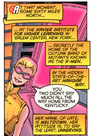 theesuzzzpect's tweet photo. the reason older comic issues take longer to get through is that they have these useless text boxes that just state stuff that is either obvious or already known
all of this is on one page https://t.co/RSOHu8BDNf