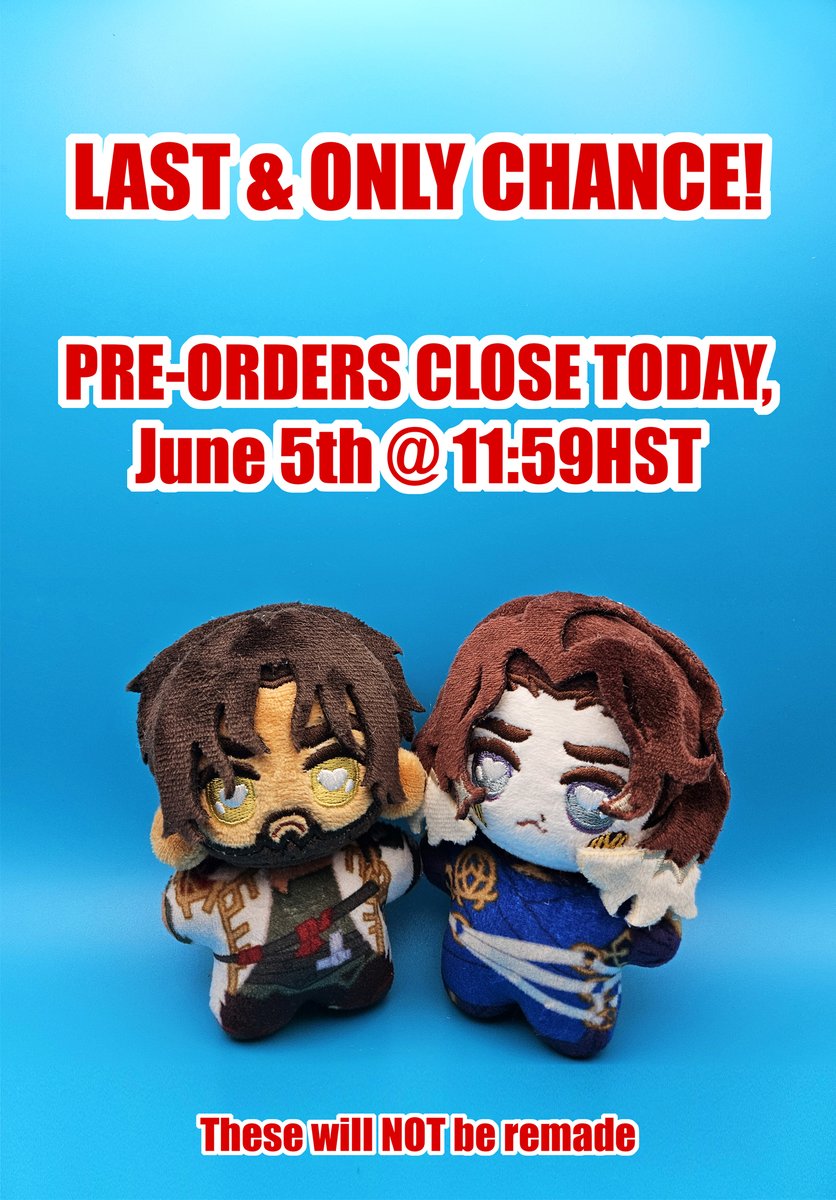 Please make sure you don't miss out on these Jayvik Plushies