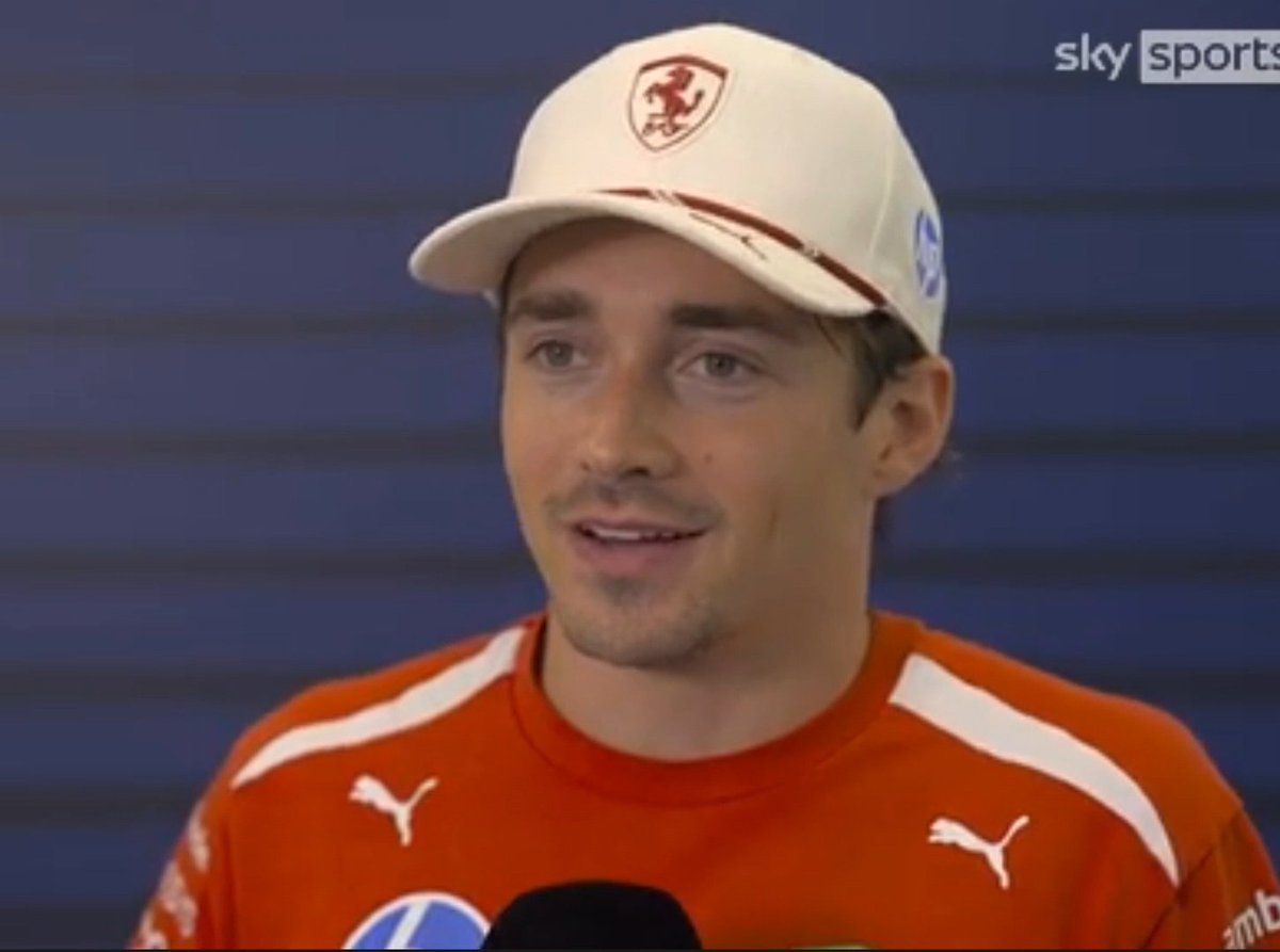 leclercsletters's tweet photo. "today was very difficult. we are facing quite a few issues on brakes on my side, so we are trying to fix those. so the confidence isn't at the highest level at the moment, but apart from that it's a track that i love and i'm sure that, if we fix those for tomorrow, it will be a good step forward.

but unfortunately, it's been since canada that i'm struggling a little bit on that (brakes), so we're trying to find solutions, i hope we do for tomorrow and, if so, i don't doubt that we'll do a step forward"