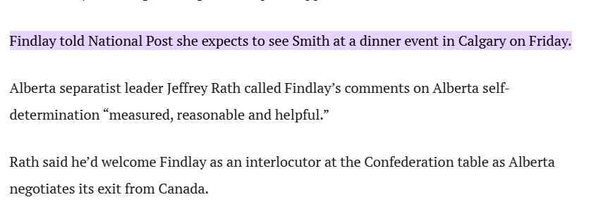 HenninNolan's tweet photo. So, KLF's first order of business as leader of the BC Conservatives is to fly to Alberta to meet with a Premier pushing to separate from Canada? 

Jeffery Rath refers to KLF as "helpful" to the separatist movement in Alberta... 

Receipts attached. 

https://t.co/7kemS7TuTi https://t.co/h7ahF2qZQl